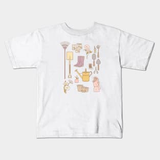 Gardening Supplies Kids T-Shirt